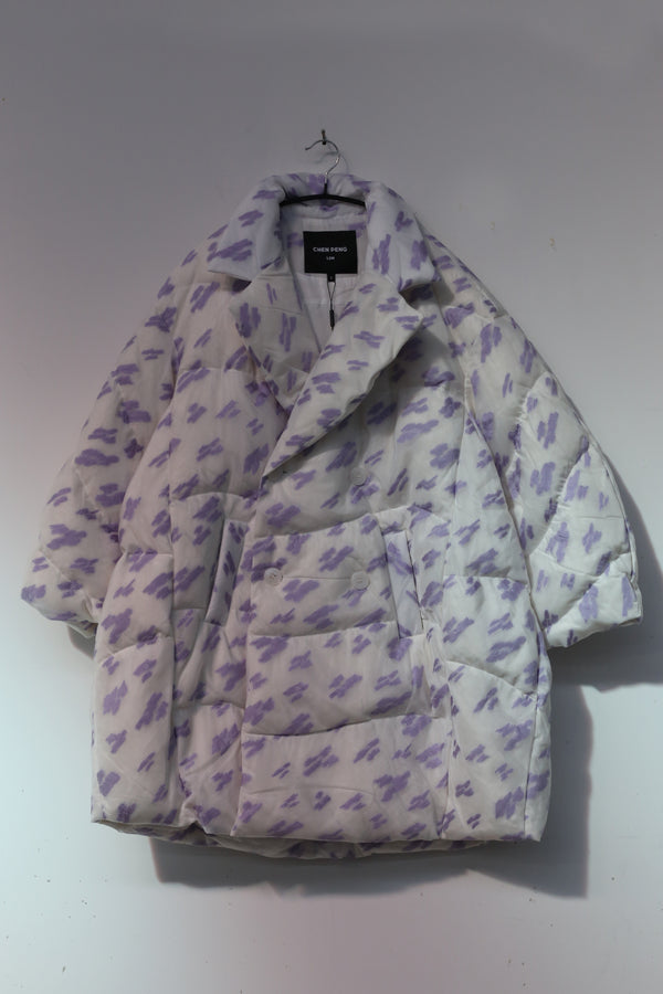 CHENPENG Jellyfish Down Jacket CP21AWJ042ACPC356 Seaweed Purple